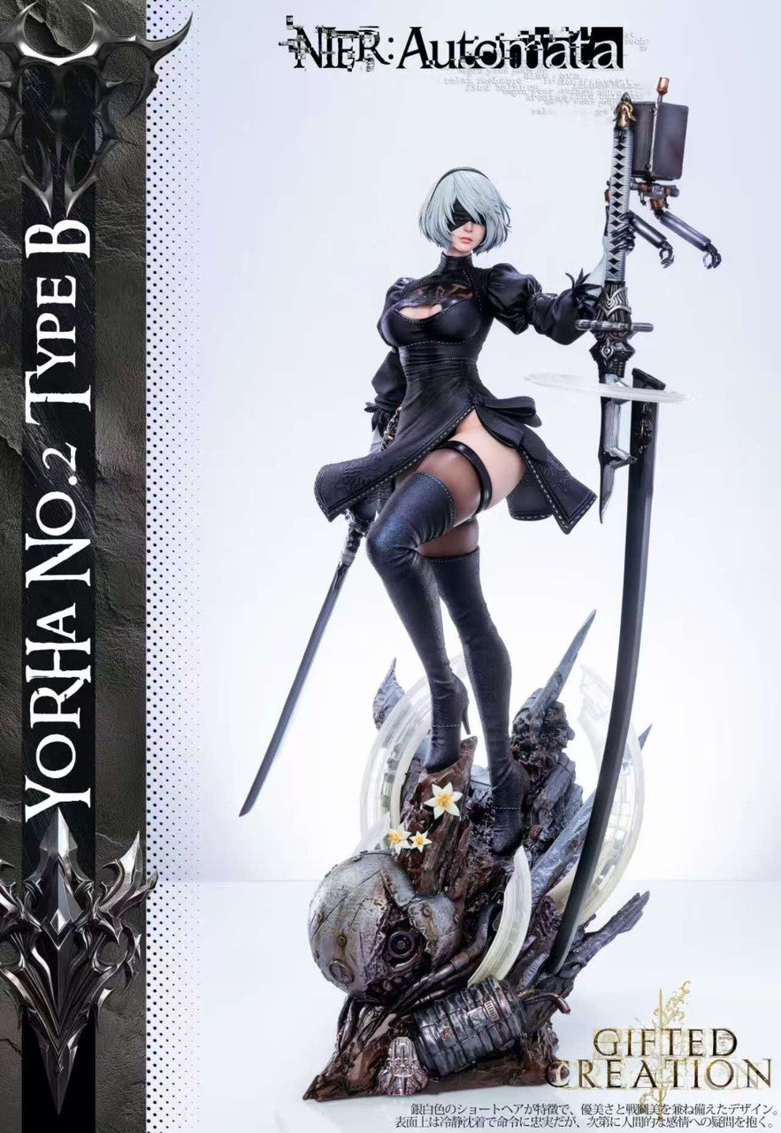 [Pre-Order] Gifted Creation Studio - Statue - NieR:Automata - 2B & Eve Outfit Change Time