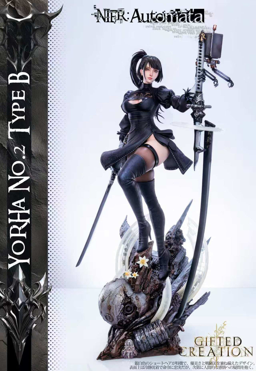 [Pre-Order] Gifted Creation Studio - Statue - NieR:Automata - 2B & Eve Outfit Change Time