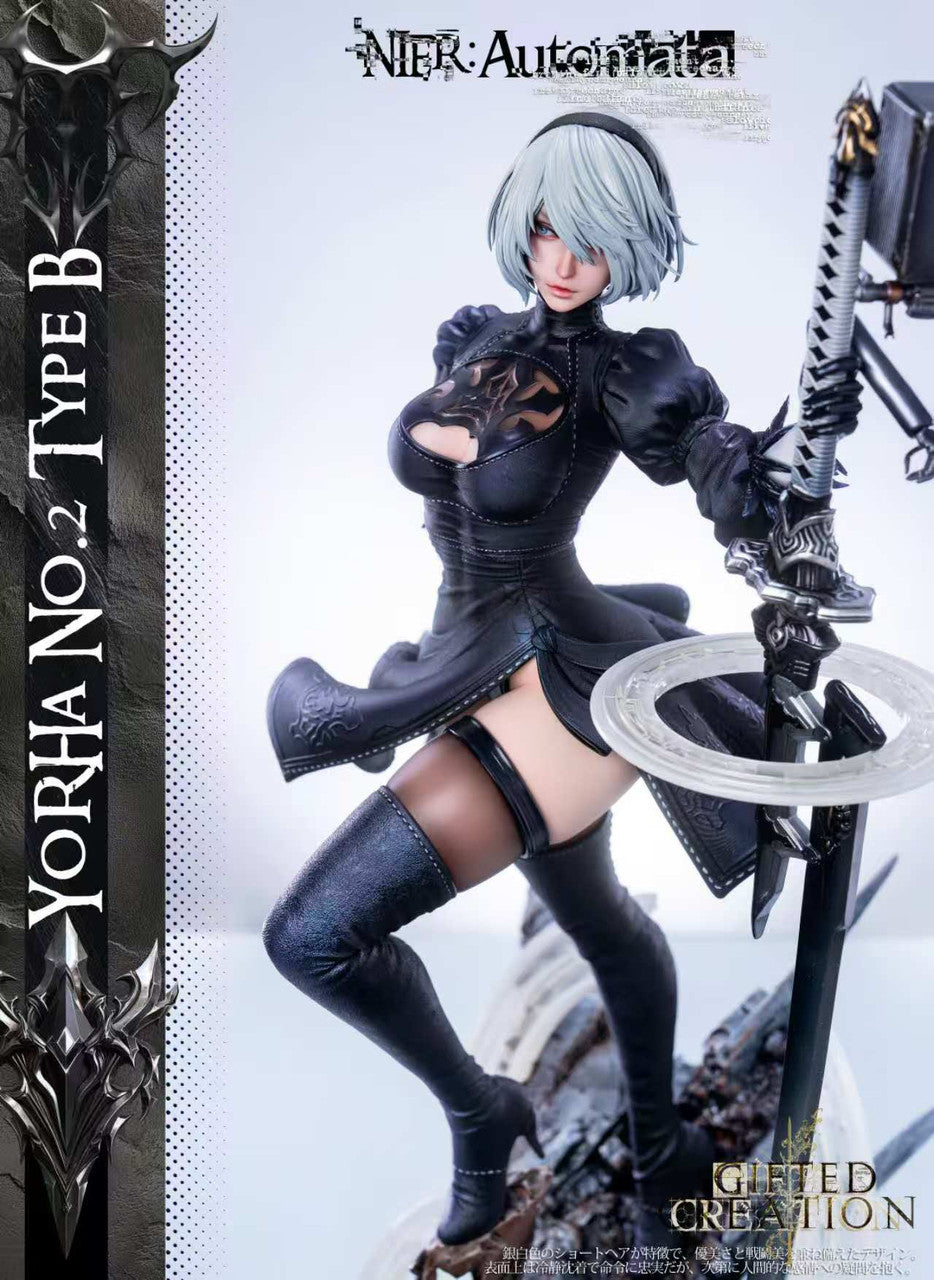 [Pre-Order] Gifted Creation Studio - Statue - NieR:Automata - 2B & Eve Outfit Change Time
