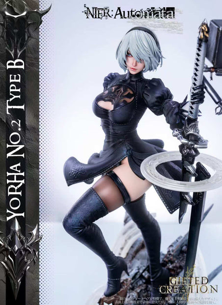 [Pre-Order] Gifted Creation Studio - Statue - NieR:Automata - 2B & Eve Outfit Change Time