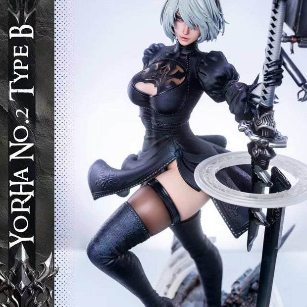 [Pre-Order] Gifted Creation Studio - Statue - NieR:Automata - 2B & Eve Outfit Change Time