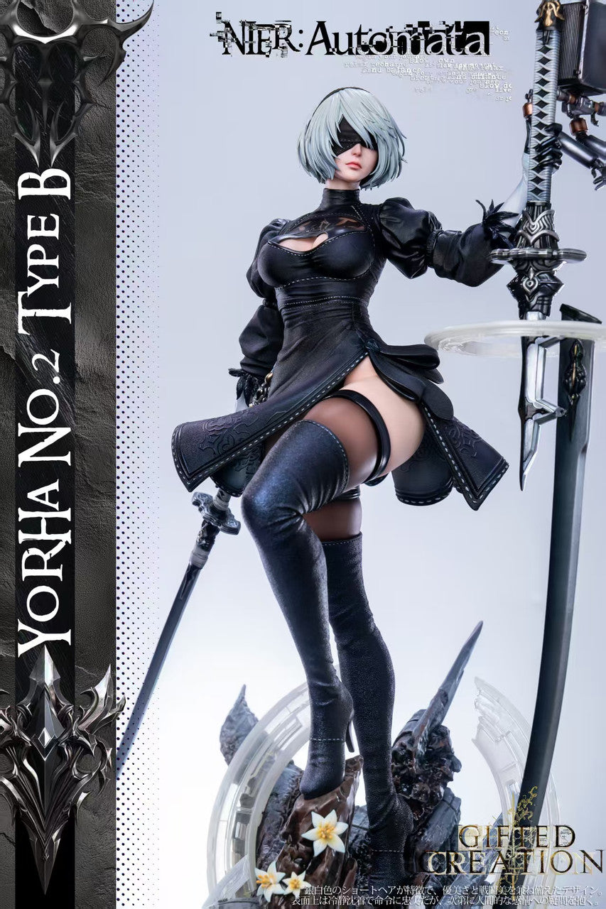 [Pre-Order] Gifted Creation Studio - Statue - NieR:Automata - 2B & Eve Outfit Change Time