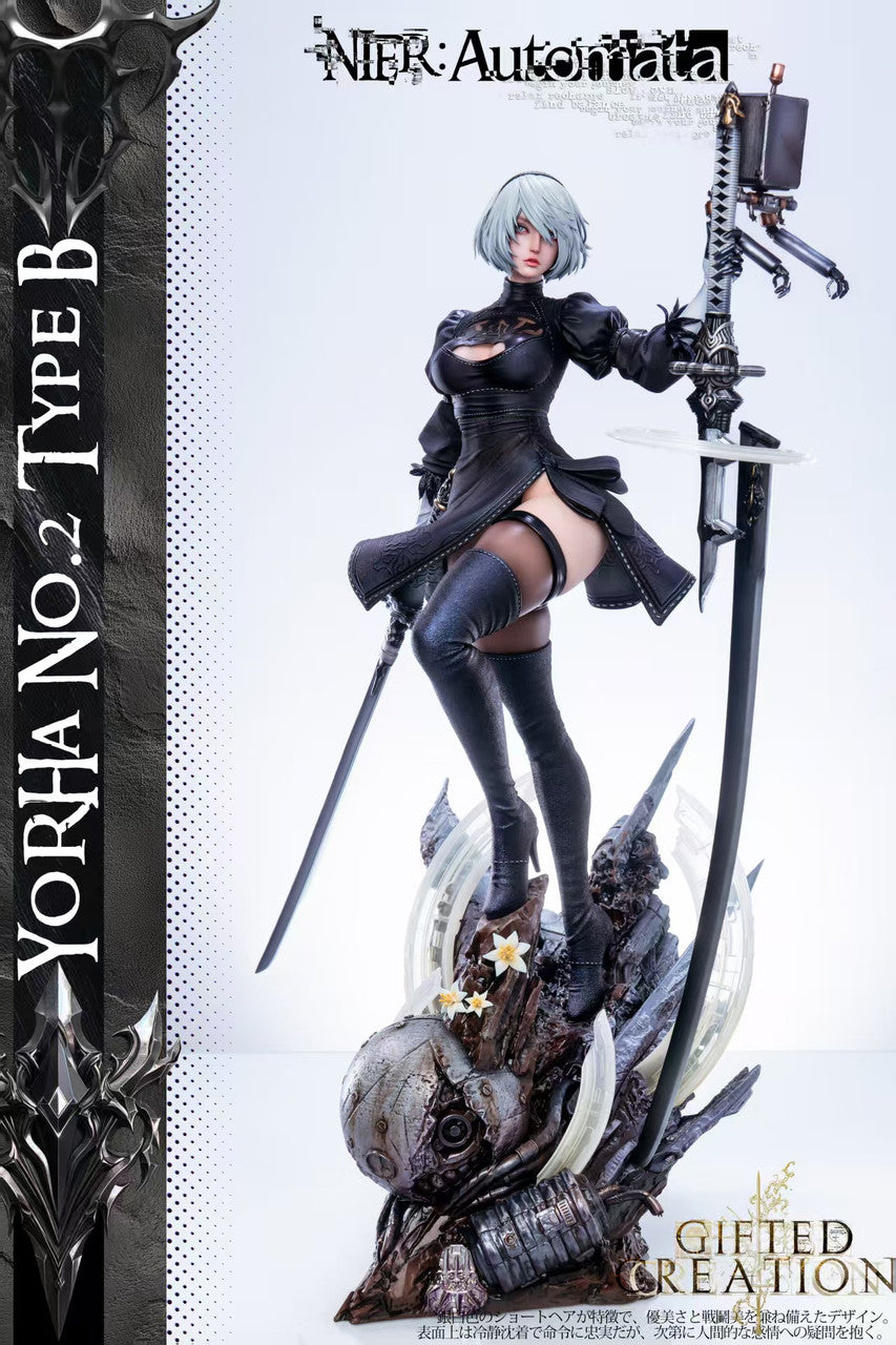[Pre-Order] Gifted Creation Studio - Statue - NieR:Automata - 2B & Eve Outfit Change Time