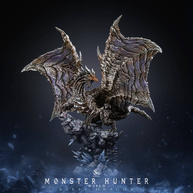 [Pre-Order Closed] S6 studio - Statue - Monster Hunter - Kushala Daora (Steel Dragon)