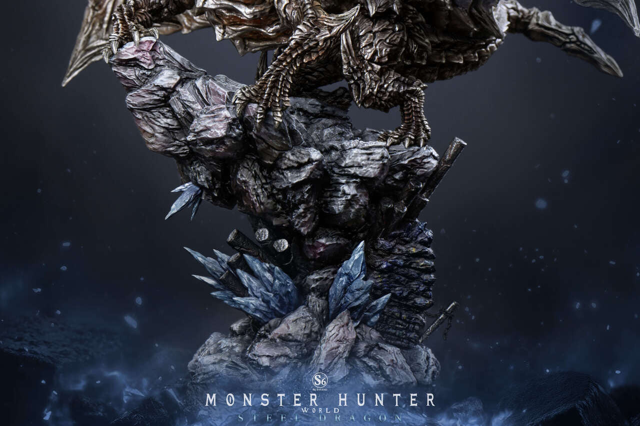 [Pre-Order Closed] S6 studio - Statue - Monster Hunter - Kushala Daora (Steel Dragon)