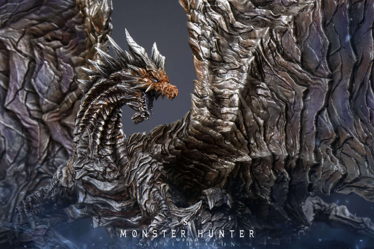[Pre-Order Closed] S6 studio - Statue - Monster Hunter - Kushala Daora (Steel Dragon)