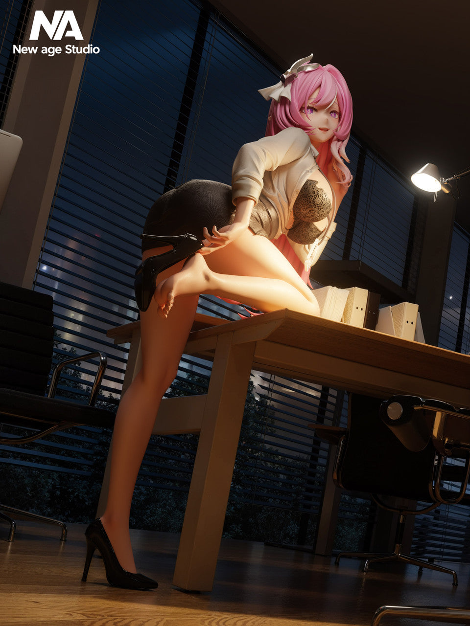 [Pre-Order Closed] New Age Studio - Statue - Honkai: Star Rail - Office lady uniform Elysia