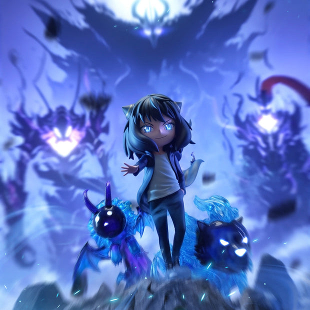 [Pre-Order] GuluGulu Studio - Statue - Spy x Family - Anya cos Sung Jin Woo with LED