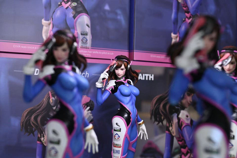 [Warehouse in Stock] Faith Studio - Statue - Overwatch - #1 Game Girl D.va