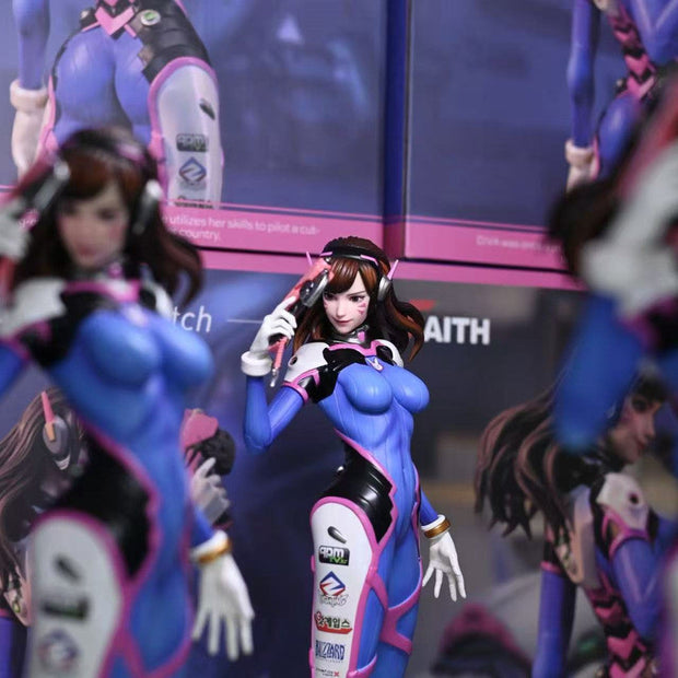 [Warehouse in Stock] Faith Studio - Statue - Overwatch - #1 Game Girl D.va