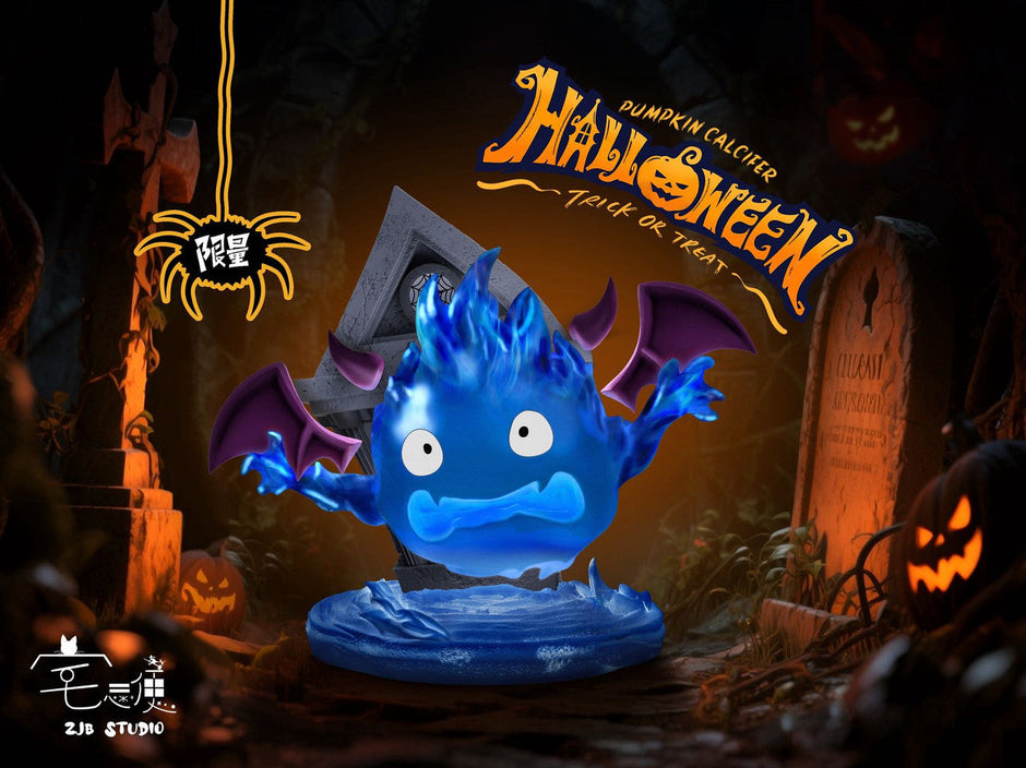 [Pre-Order] ZJB Studio - Statue - Howl's Moving Castle - Halloween Demon Pumpkin Calcifer