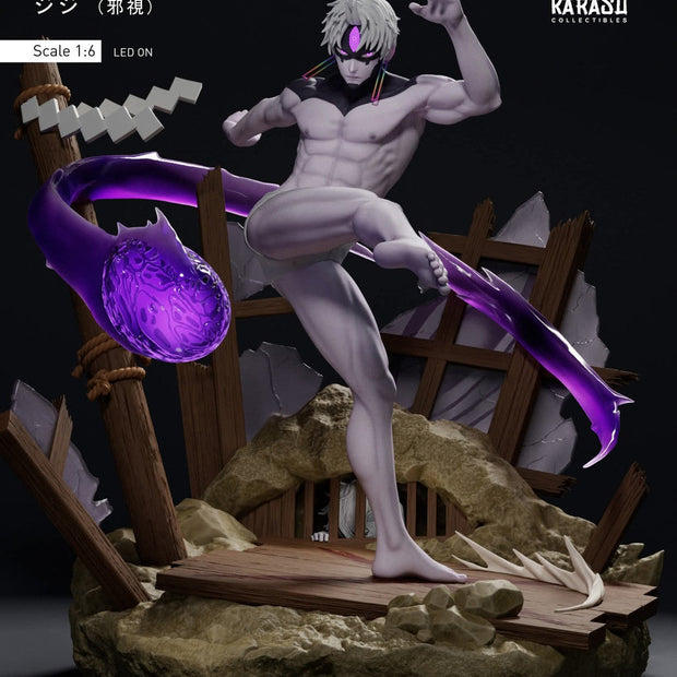 [Pre-Order] Karasu Collectibles - Statue - Dan Da Dan - JiJi Evil eye with LED