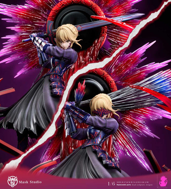 [Pre-Order] Mask Studio - Statue - Fate/stay night - Heaven's Feel Saber Alter/Black Saber