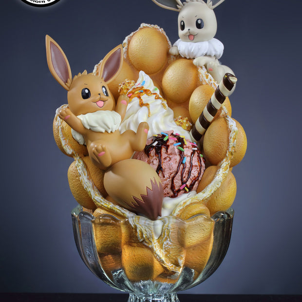 [Pre-Order] King Finger Studio - Statue - Eevee Egg Waffle Pokémon