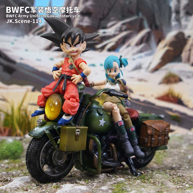 [Pre-Order Closed] Jacksdo Studio - Statue - DB Title Page Vehicle Military Motorcycle - Dragon Ball