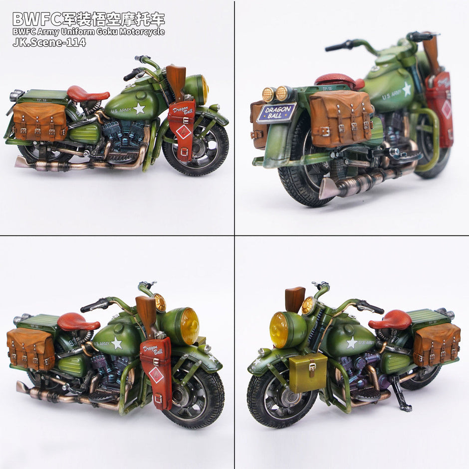 [Pre-Order Closed] Jacksdo Studio - Statue - DB Title Page Vehicle Military Motorcycle - Dragon Ball
