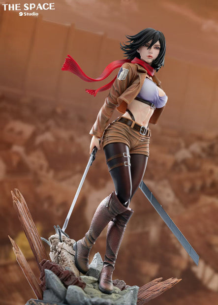 [Pre-Order] The Space Studio - Statue - Attack on Titan - Mikasa Ackerman