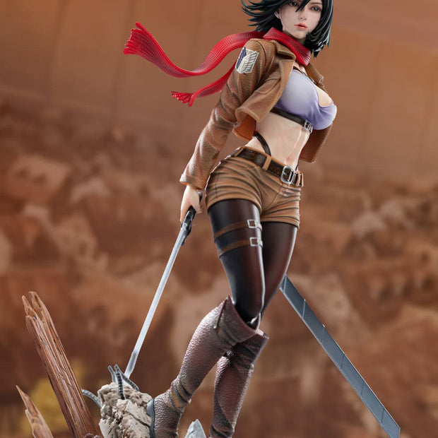 [Pre-Order] The Space Studio - Statue - Attack on Titan - Mikasa Ackerman