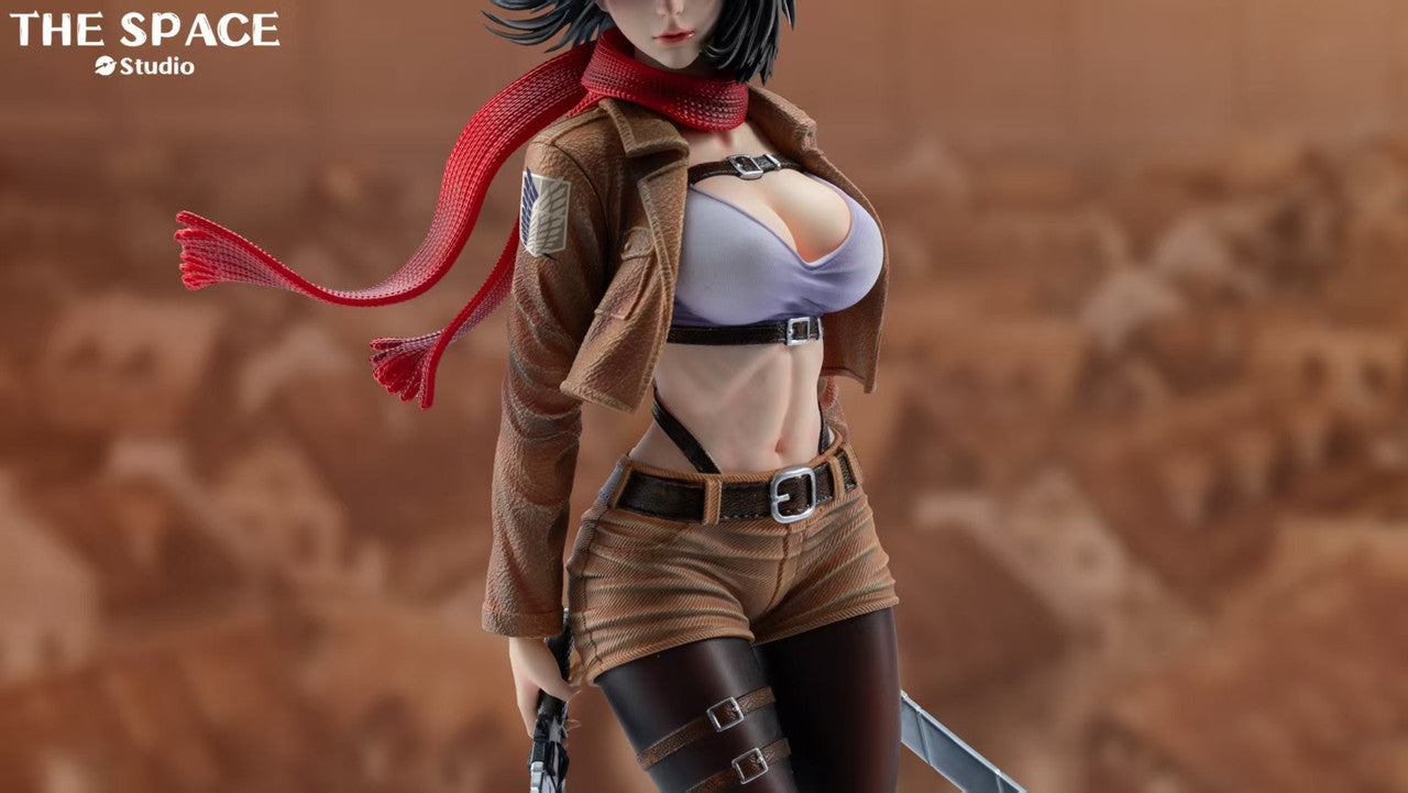 [Pre-Order] The Space Studio - Statue - Attack on Titan - Mikasa Ackerman
