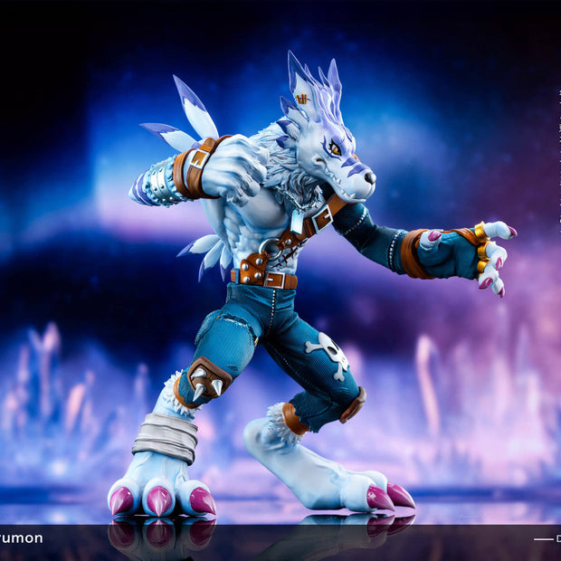 [Pre-Order] Mine Studio - Statue - Digimon - Perfect Level #3 WereGarurumon