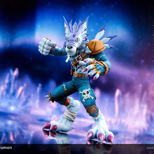 [Pre-Order] Mine Studio - Statue - Digimon - Perfect Level #3 WereGarurumon