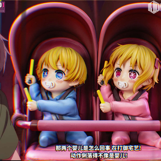 [Pre-Order] Baby House and Mo Jie Wu Du Studio - Statue - Oshi no Ko - Aqua Hoshino & Ruby Hoshino