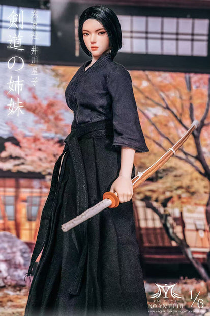 [Pre-Order] YMTOYS - Action Figure - Original - Kendo Girl Ikawa Hoshiko & Tama Tsuru (Licensed)