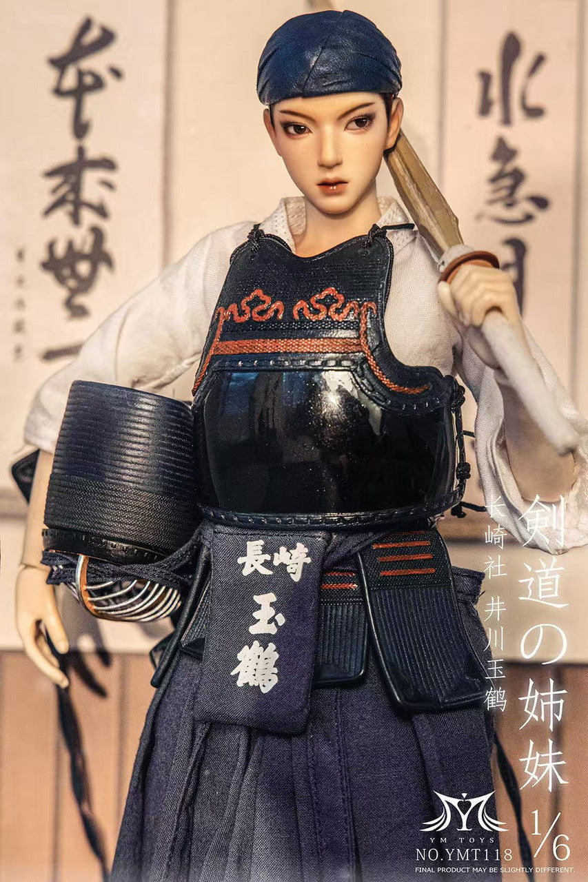 [Pre-Order] YMTOYS - Action Figure - Original - Kendo Girl Ikawa Hoshiko & Tama Tsuru (Licensed)
