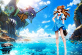 [Pre-Order] SPY Studio - Statue - School Uniform Asuka - Neon Genesis Evangelion