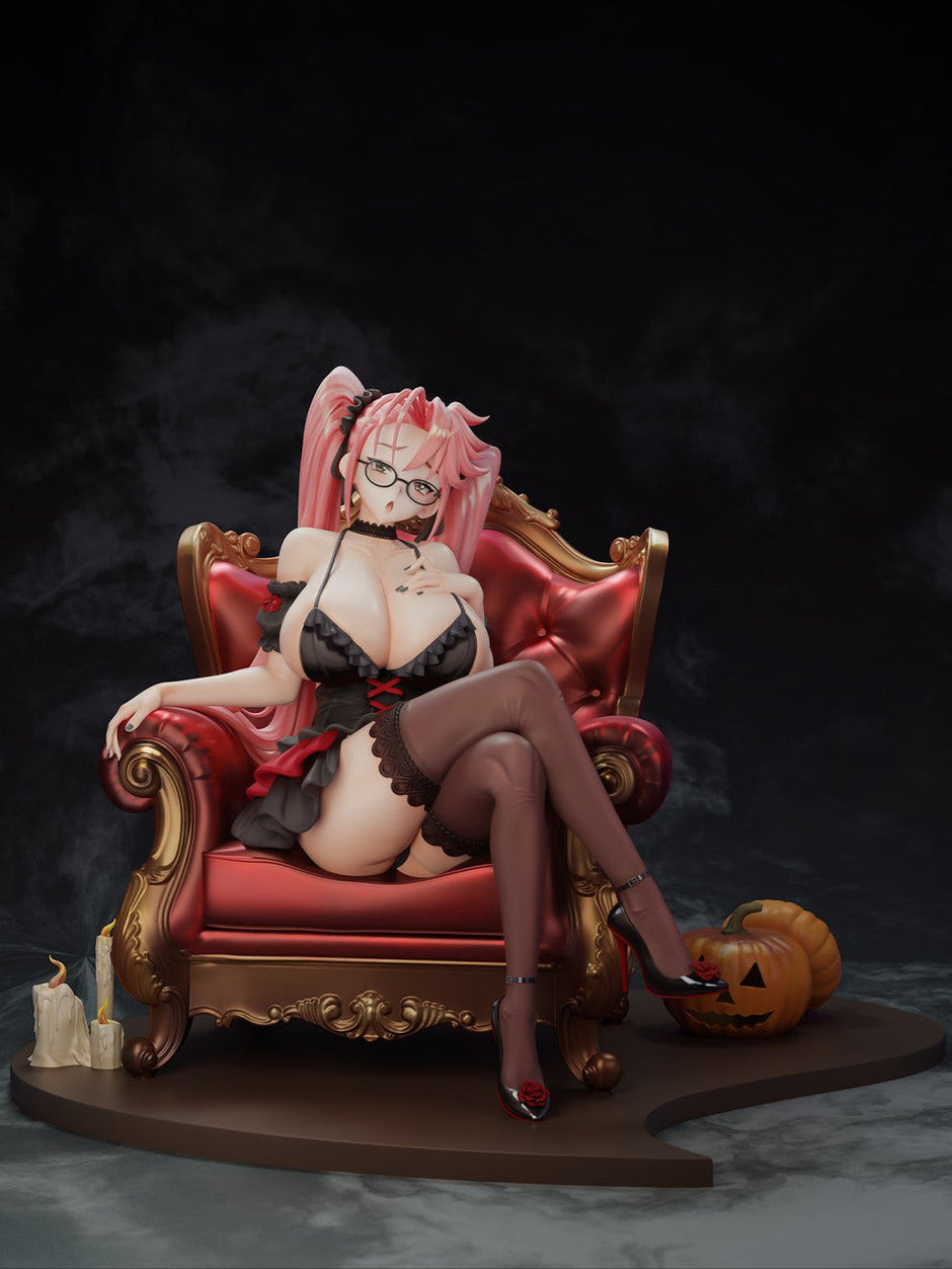 [Pre-Order] Green tea Studio - Statue - Saya Takagi Halloween Party - Highschool of the Dead