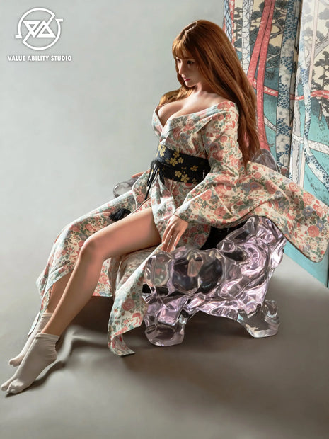 [Pre-Order] VALUE ABILITY - Sex Doll - AV actress - Asuka 1/2.5 Platinum Silicone Action Figure (Licensed)