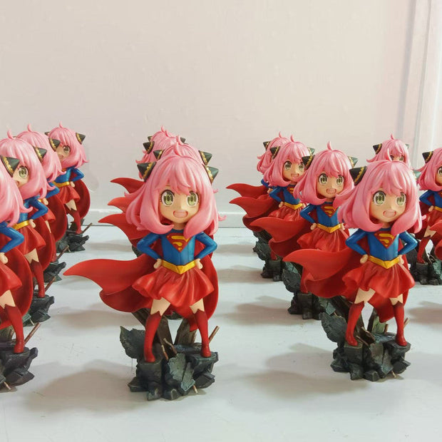 [Warehouse in Stock] Mimo Studio - Statue - Spy x Family - Anya cos Super Girl