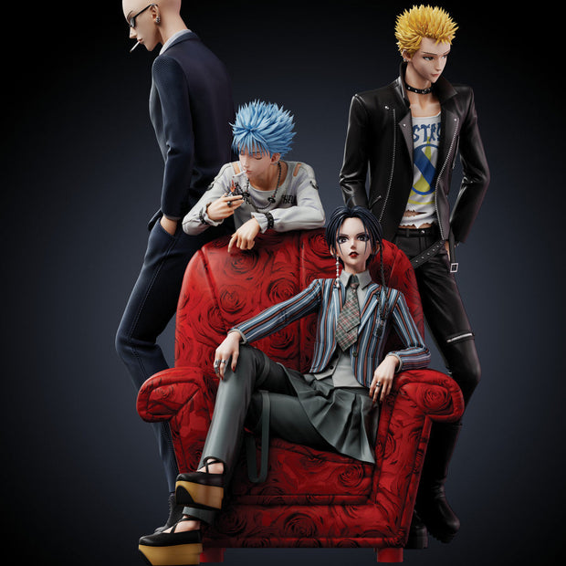 [Pre-Order] Pinksoul Studio - Statue - Nana Osaki X Yasushi Takagi X Nobuo Terashima X Shinichi Okazaki - NANA