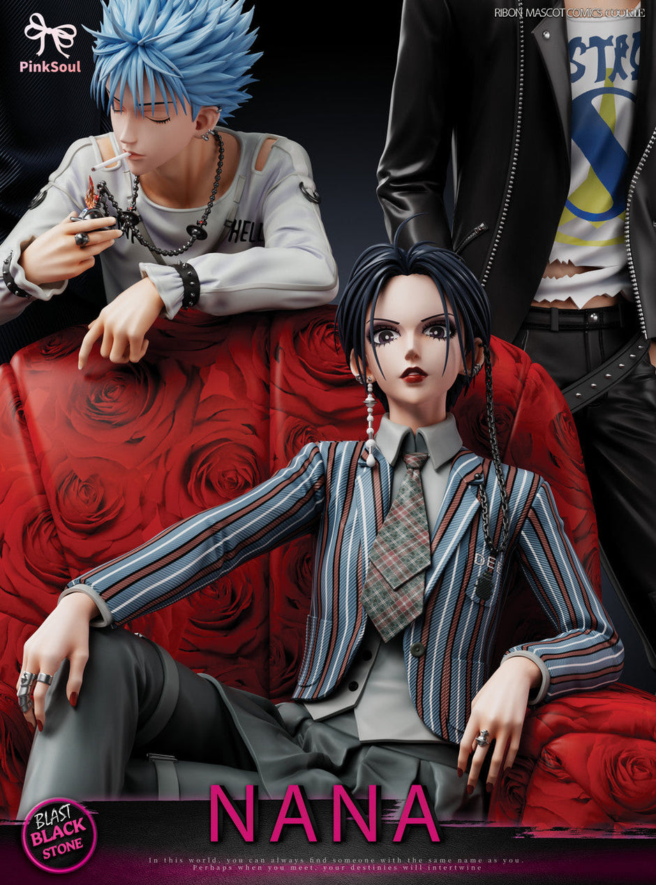 [Pre-Order] Pinksoul Studio - Statue - Nana Osaki X Yasushi Takagi X Nobuo Terashima X Shinichi Okazaki - NANA