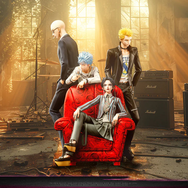 [Pre-Order] Pinksoul Studio - Statue - Nana Osaki X Yasushi Takagi X Nobuo Terashima X Shinichi Okazaki - NANA
