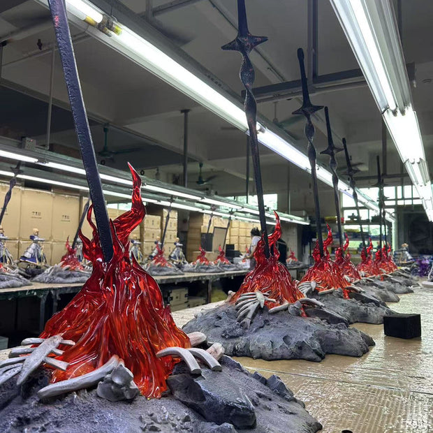 [Warehouse in Stock] Panda Studio - Statue - Elden Ring - FireLink Greatsword