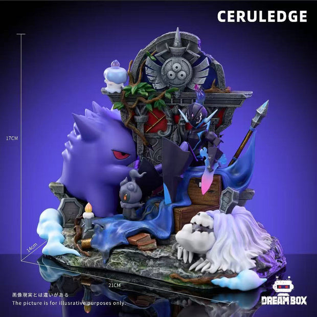[Pre-Order] Dream Box Studio - Statue - Ceruledge Broken Throne Pokémon