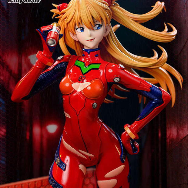 [Pre-Order] Baby Sister Studio - Statue - Asuka with LED Neon Genesis Evangelion