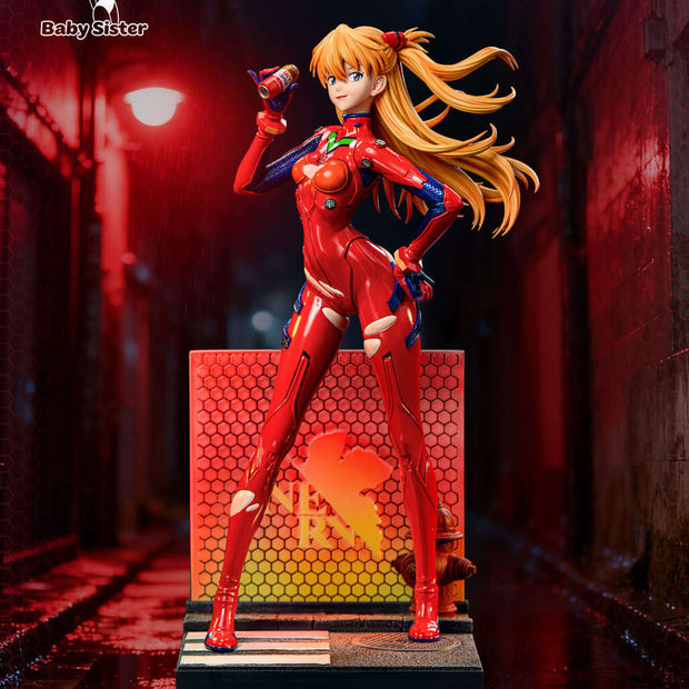 [Pre-Order] Baby Sister Studio - Statue - Asuka with LED Neon Genesis Evangelion