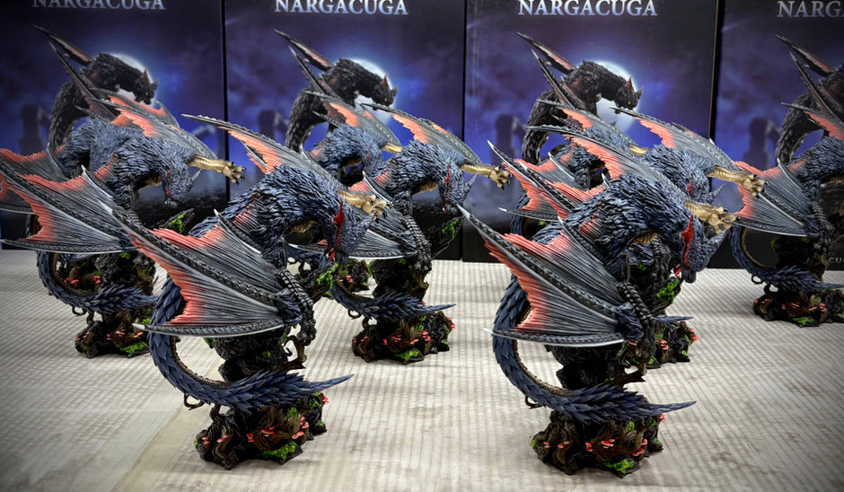 [Warehouse in Stock] S6 studio - Statue - Monster Hunter - NARGACUGA