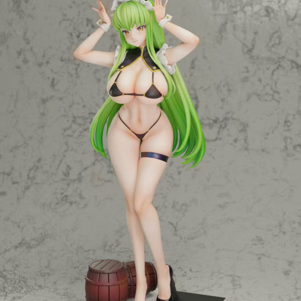 [Pre-Order] Green tea Studio - Statue - Tavern Bunny Girl C.C. Code Geass