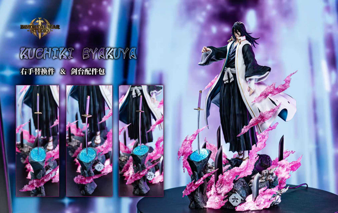 [Pre-Order] I.W Studio - Statue - Captain Series #12 Byakuya Kuchiki Bleach
