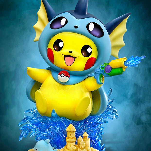 [Pre-Order Closed] CHEESE Studio - Statue - Pokémon Pikachu cosplaying as Vaporeon