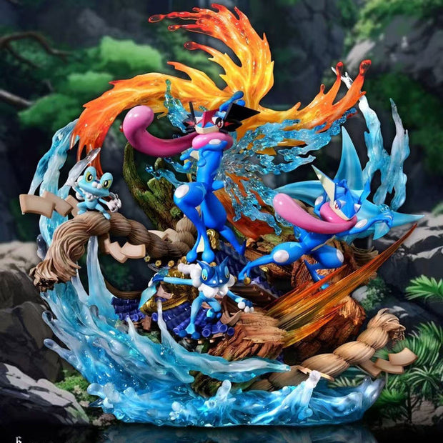 [Pre-Order] 666 Studio - Statue - Mega Greninja Water Shuriken All Out Pokémon
