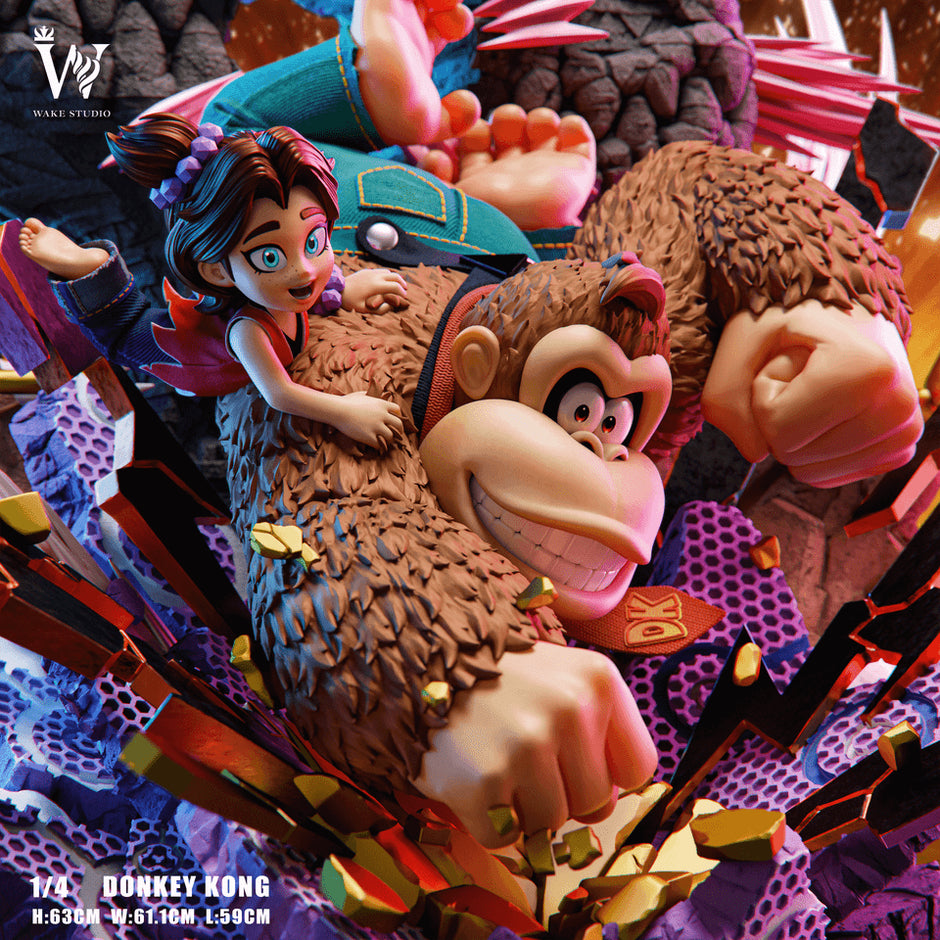 [Pre-Order] Wake Studio - Statue - Donkey Kong Bananza Donkey Kong