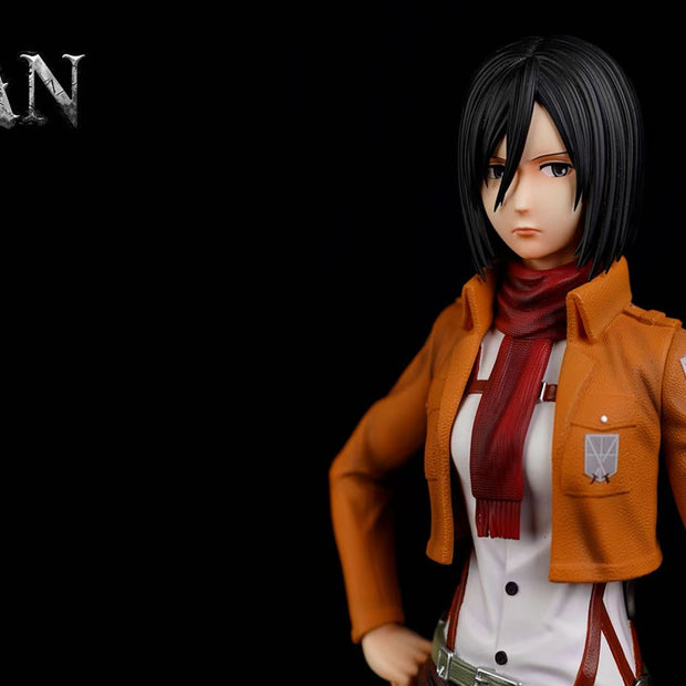 [Pre-Order] TITAN Studio - Statue - 104th Training Corps #9 #10 Mikasa X Instructor Attack on Titan
