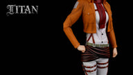 [Pre-Order] TITAN Studio - Statue - 104th Training Corps #9 #10 Mikasa X Instructor Attack on Titan