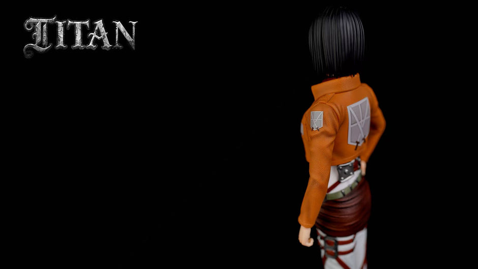 [Pre-Order] TITAN Studio - Statue - 104th Training Corps #9 #10 Mikasa X Instructor Attack on Titan