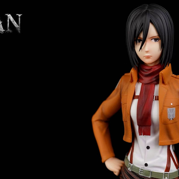 [Pre-Order] TITAN Studio - Statue - 104th Training Corps #9 #10 Mikasa X Instructor Attack on Titan