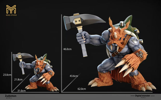 [Pre-Order] Mine Studio - Statue - Perfect Level #6 Zudomon Digimon